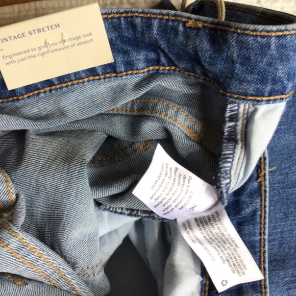 NWT Universal Thread High Rise Straight Vintage Stretch Jeans 4/27 - Picture 3 of 7